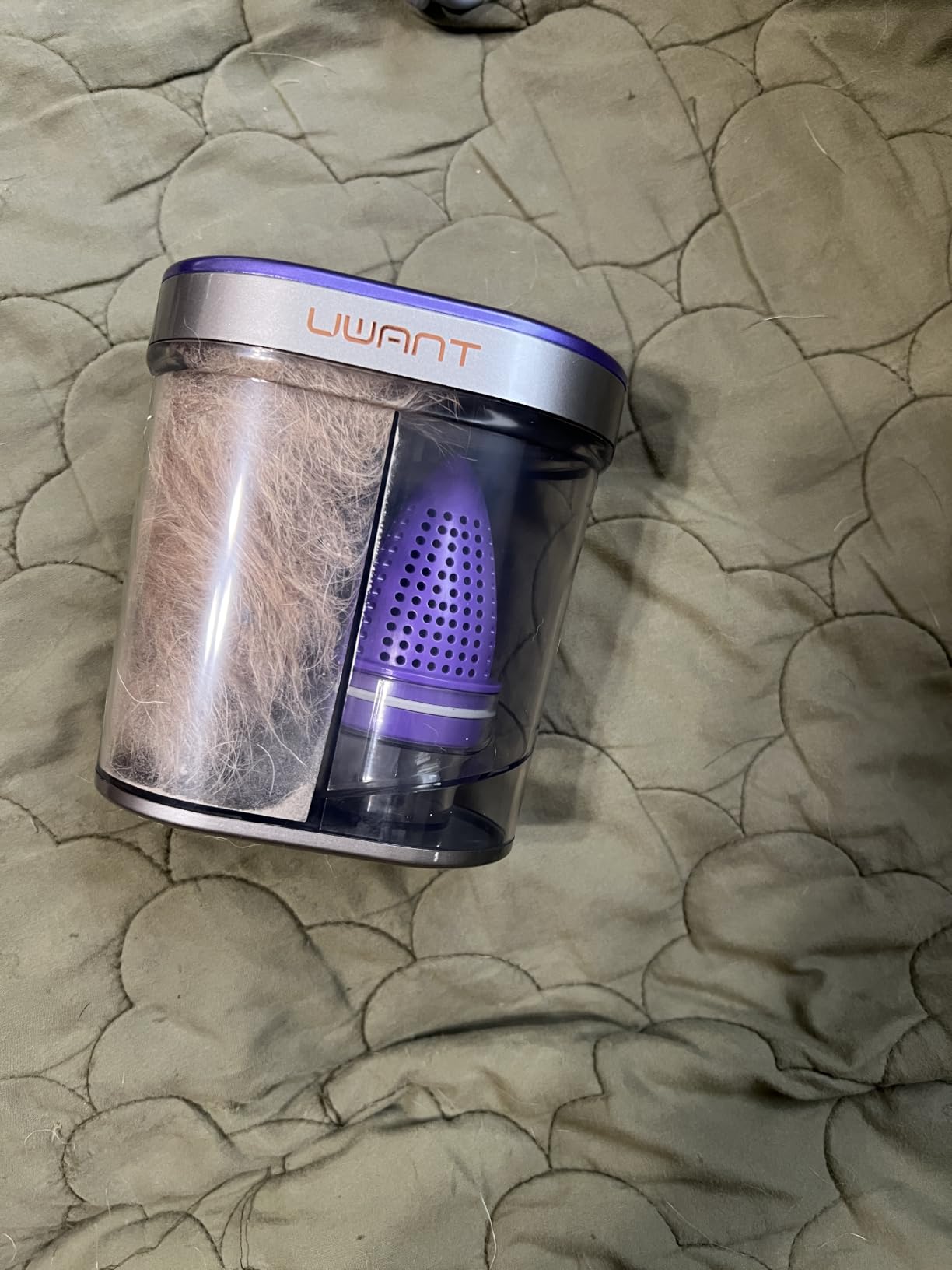 uwant 18Kpa Mattress Vacuum Cleaner 60000RPM Tap Bed Vacuum Set of 1 | 253.7Uv-C Light and Ultrasonic Bed Vacuum, 149℉ Hot Air, HEPA Filter, Metal Roller Mattress Vacuum for Sofa, Couch customer photo 2