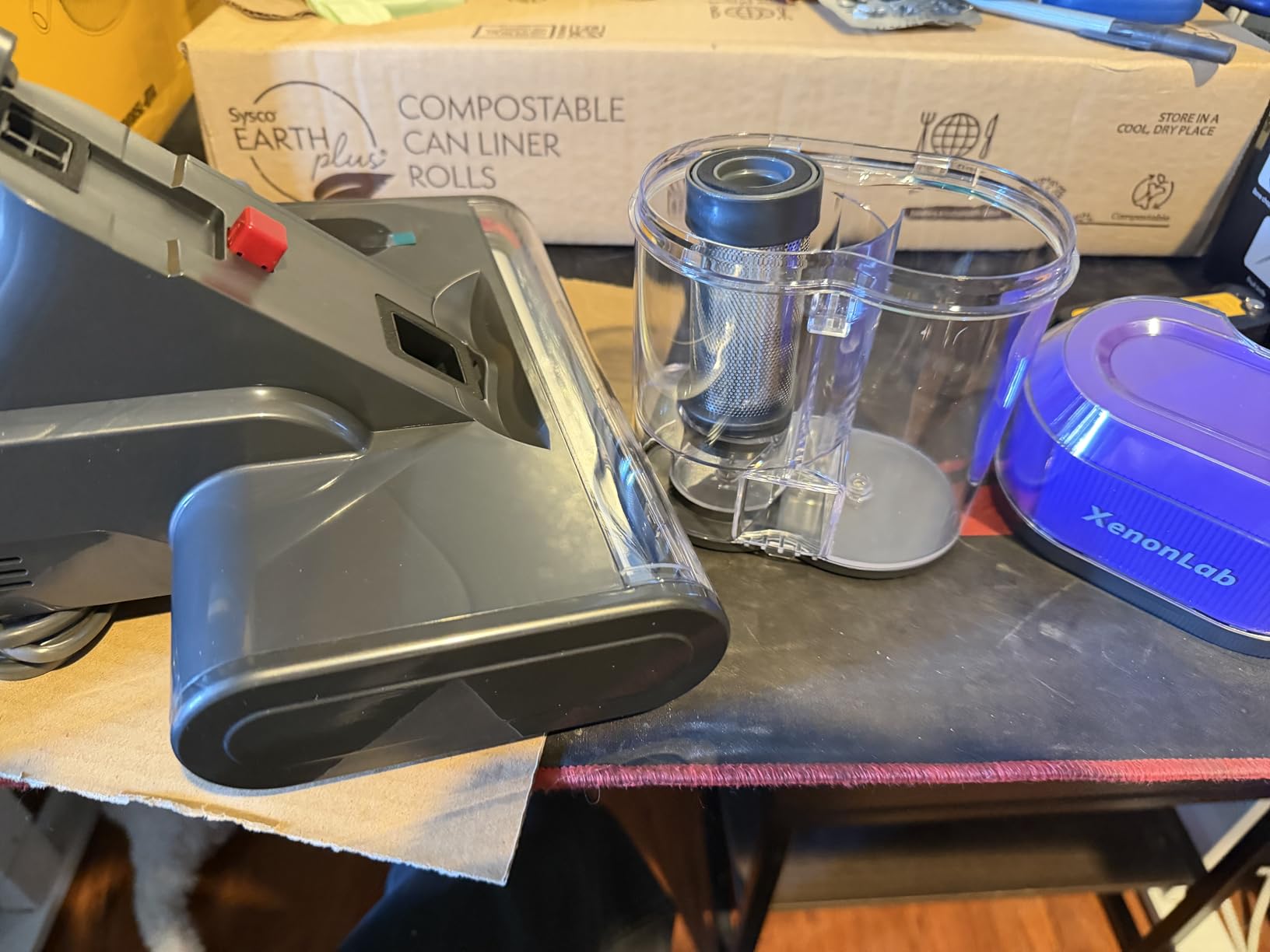 Mattress Vacuum Cleaner, 18000Pa Bed Vacuum Cleaner, 275nm UV-C Light & Ultrasonic 140°F Heat with High-Speed Deep Tapping, Versatile Handheld Vacuum for Bed, Sofa, Couch, Crib(Corded) customer photo 1