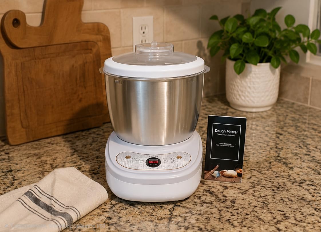 Dough Mixer with Fermentation Function, 5.3Qt Large Capacity Dough Maker for Bread, Pizza & Sourdough, Electric Dough Kneading Machine with Stainless Steel Bowl and Touch Control Panel customer photo 1