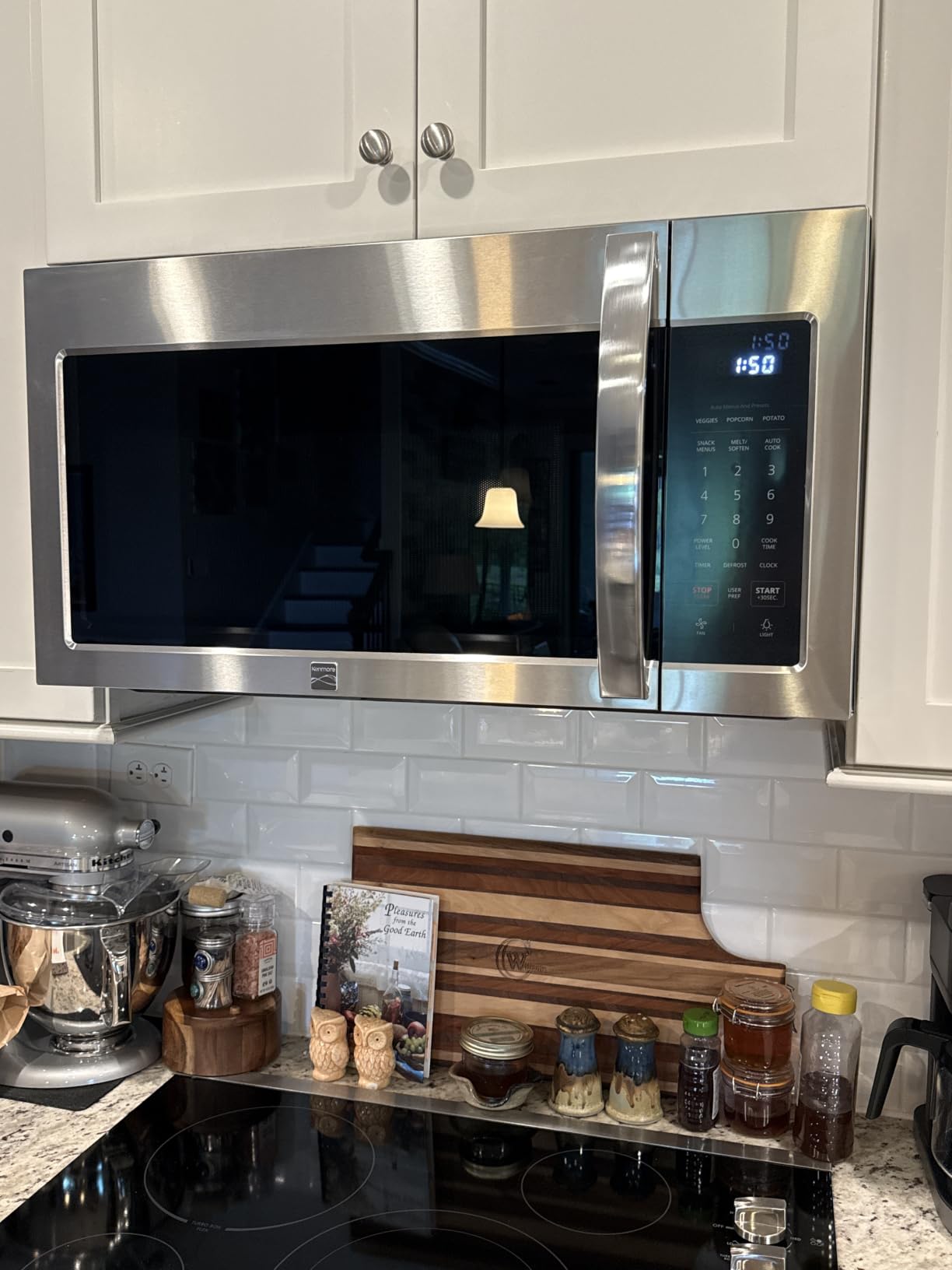 Kenmore Over-the-Range Microwave - 1.7 cu. ft. Capacity, Stainless Steel customer photo 1