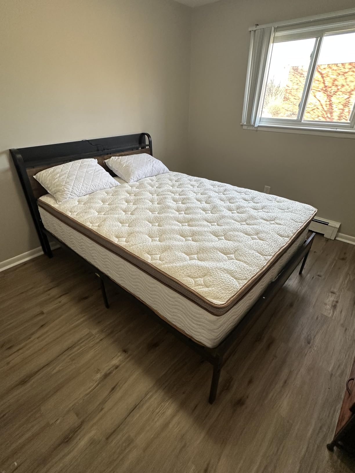 BedStory Extra Firm Mattress Queen - 14 Inch Hybrid Mattress for Back Lumbar Pain Relief - Low Motion Transfer & Individually Pocketed Springs, CertiPUR-US, 365 Nights Trial customer photo 1