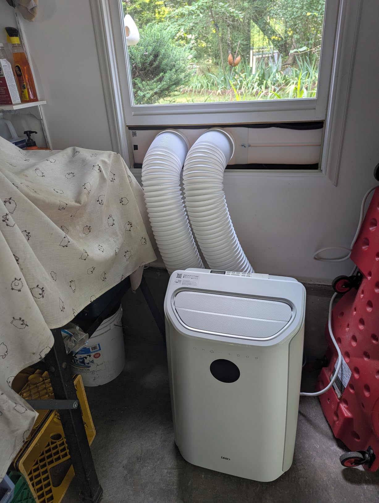 DREO Inverter Portable Air Conditioners,High Efficiency,14000 BTU Dual-Hose customer photo 2