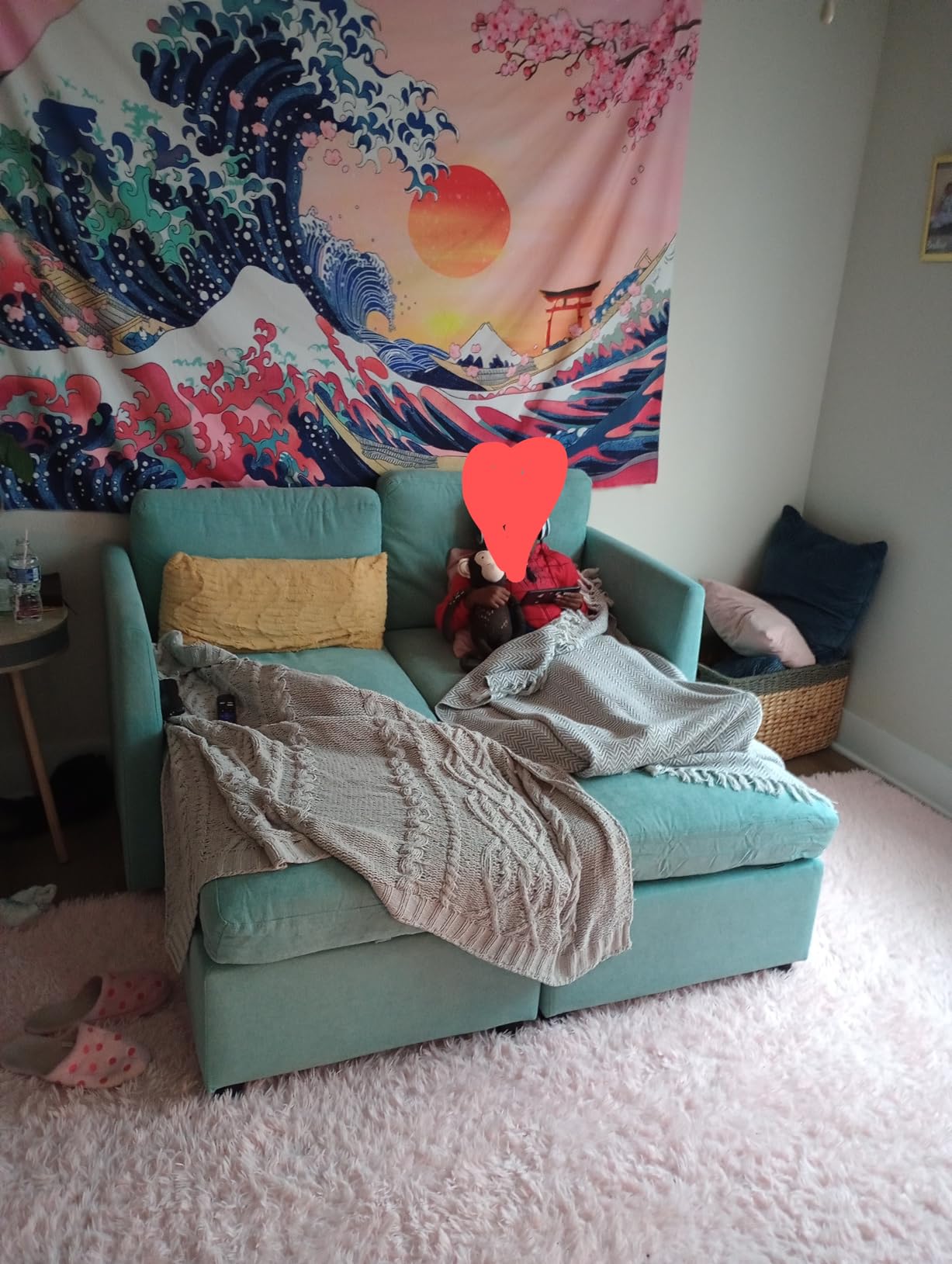 LINSY HOME Futon Sofa Bed, 70