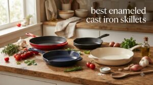 best enameled cast iron skillets