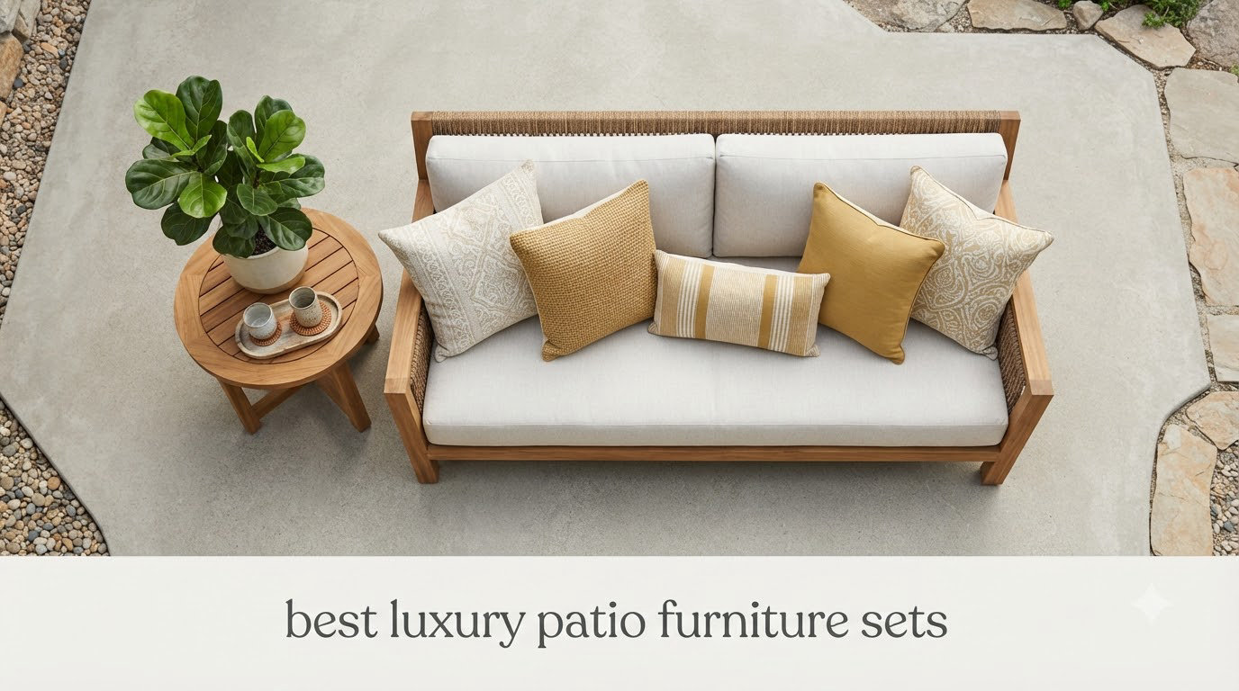 best luxury patio furniture sets
