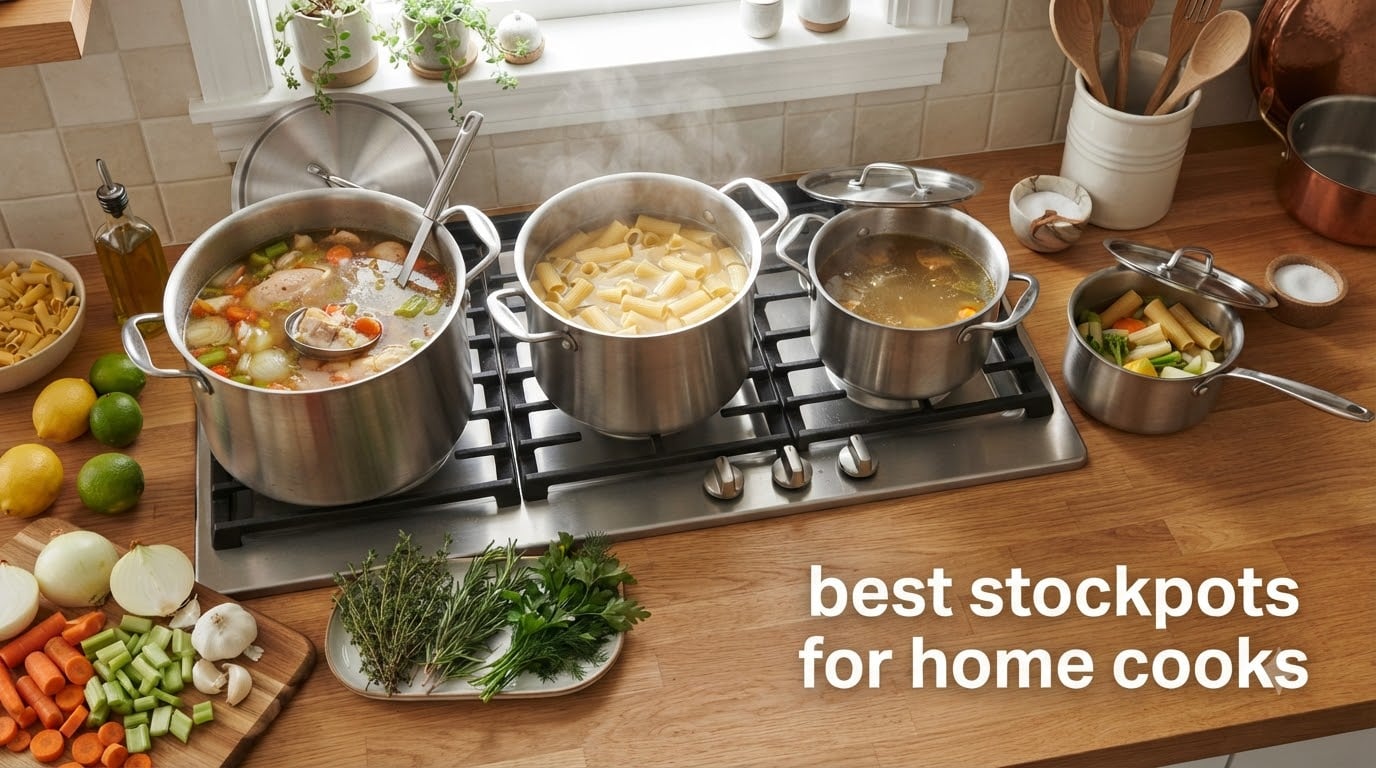 best stockpots for home cooks