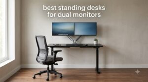 best standing desks for dual monitors
