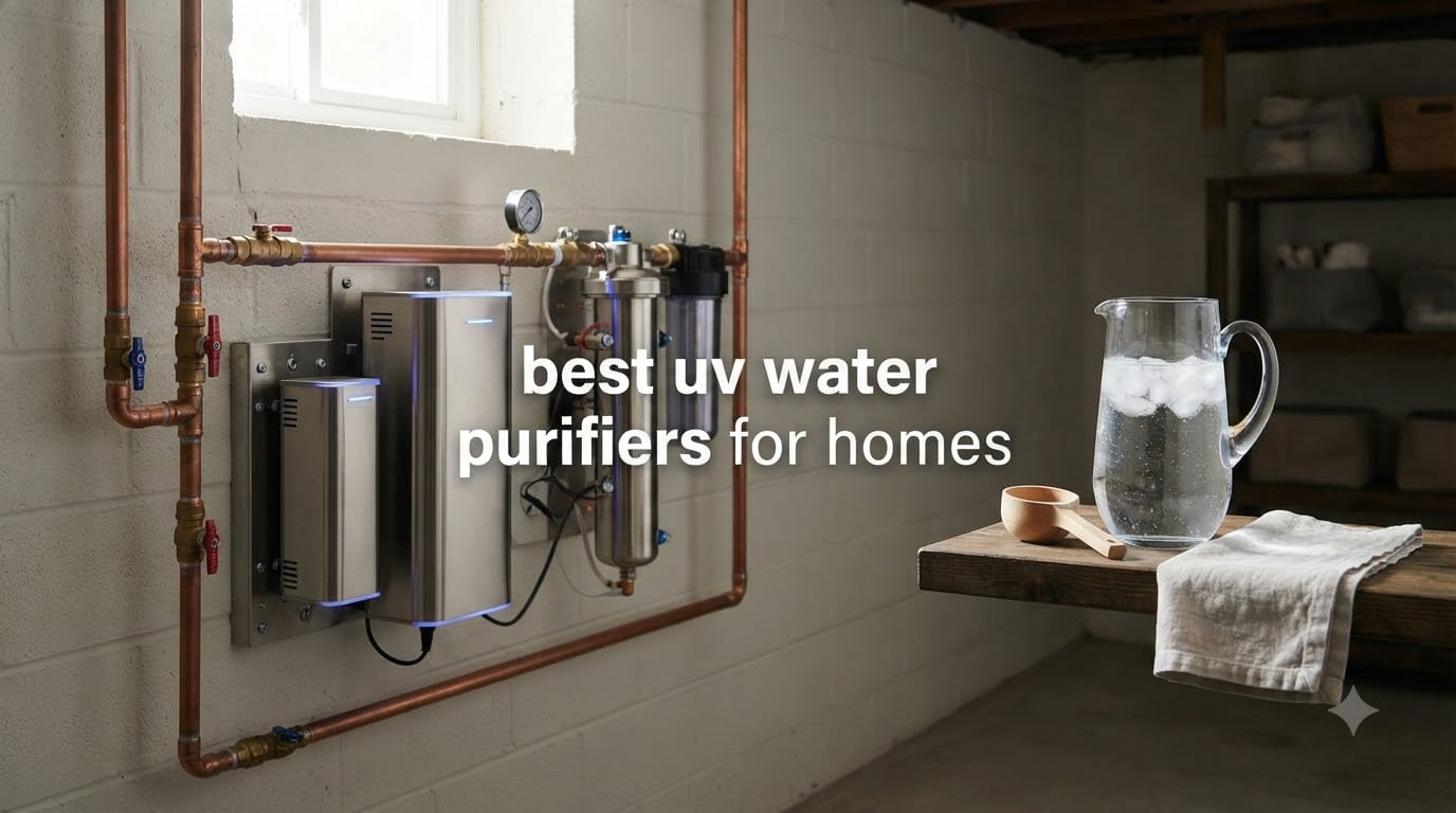 best uv water purifiers for homes