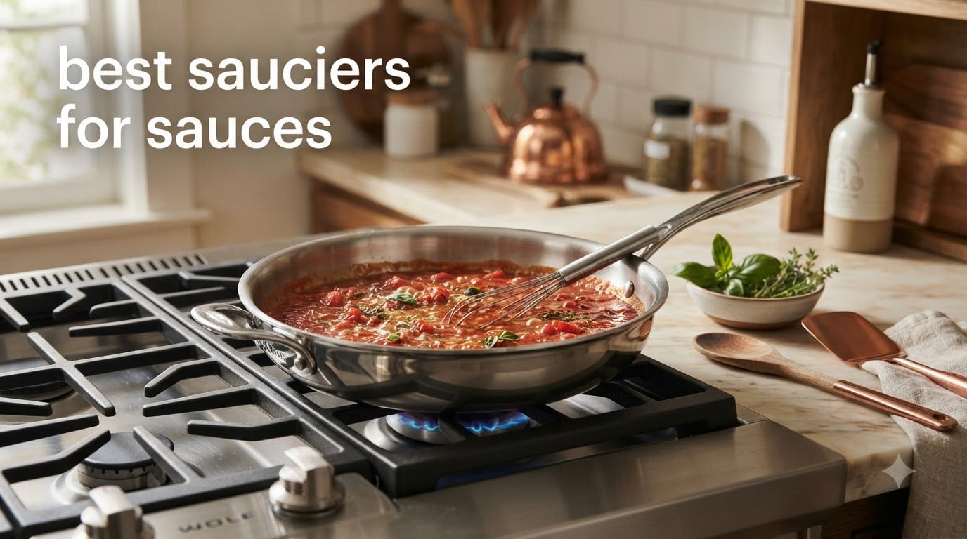 best sauciers for sauces