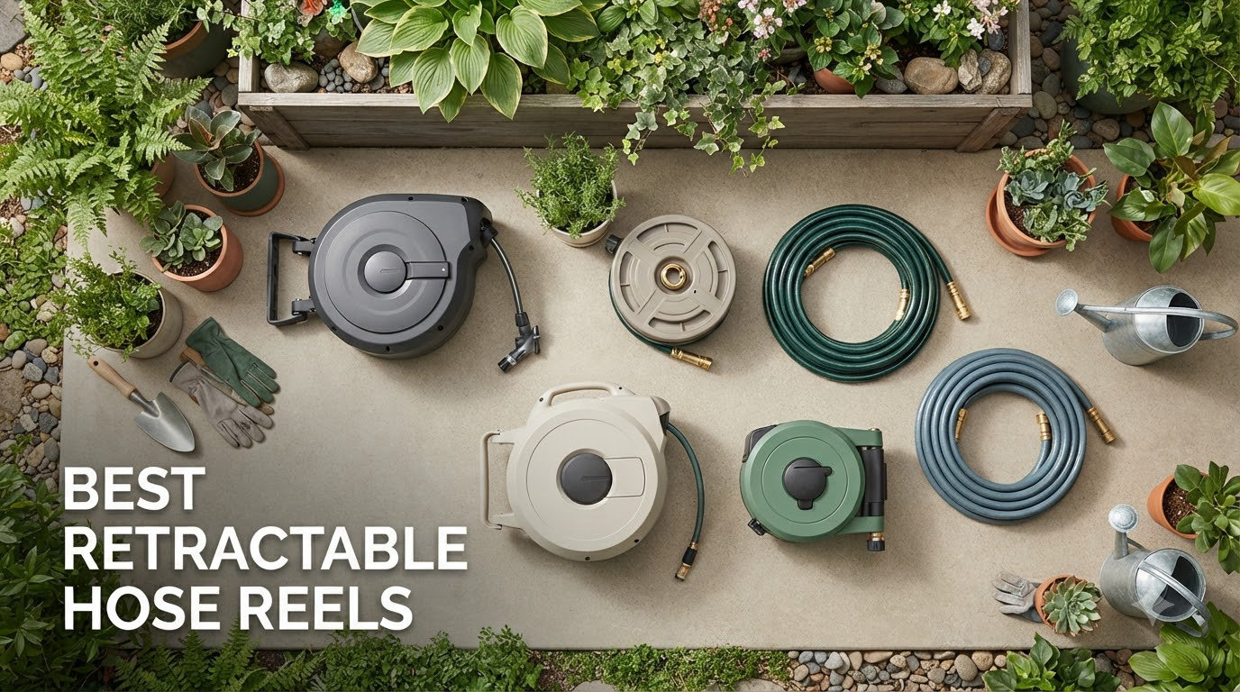 best retractable hose reels