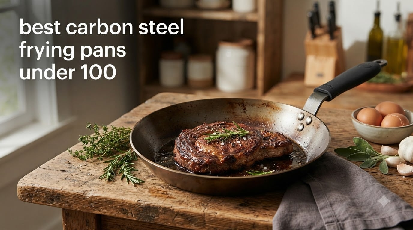 best carbon steel frying pans under 100