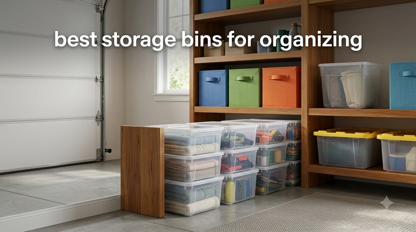 best storage bins for organizing