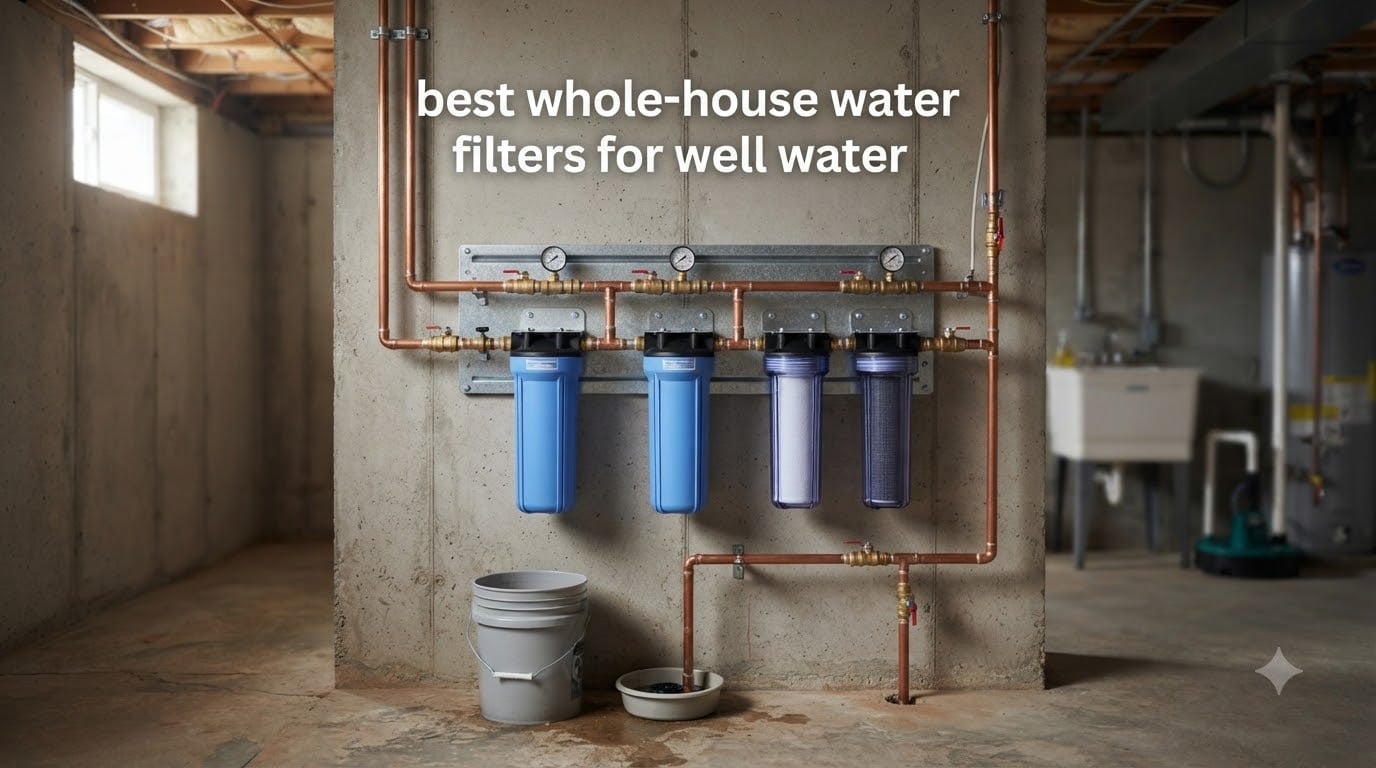 best whole-house water filters for well water
