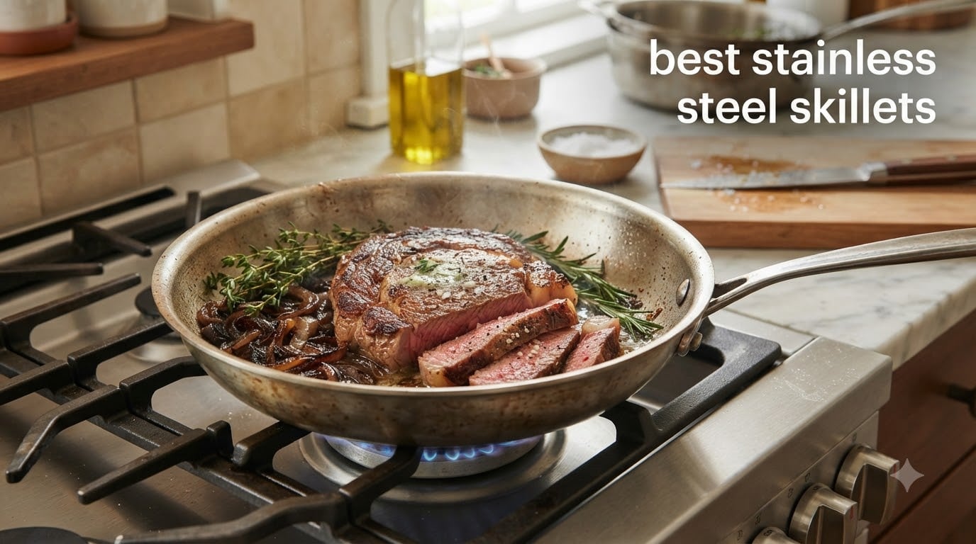 best stainless steel skillets