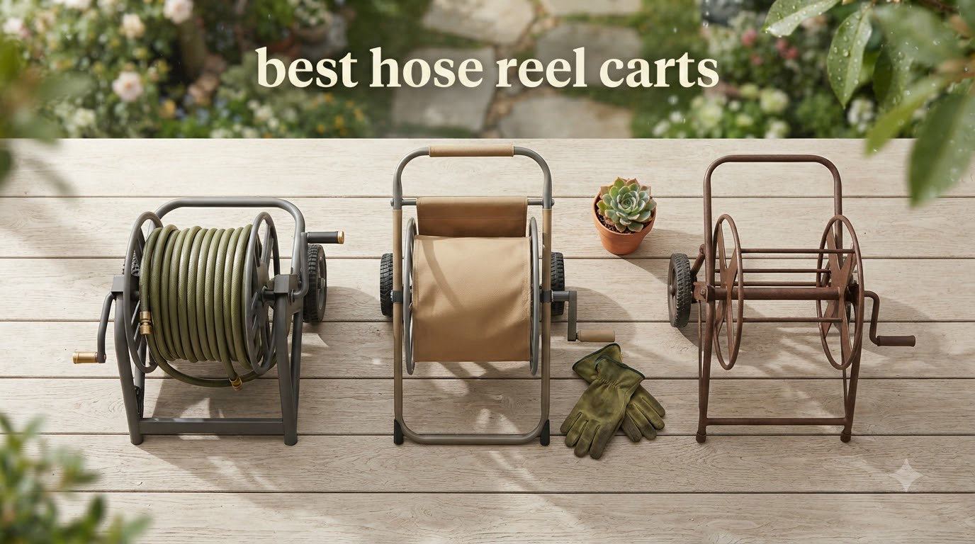 best hose reel carts