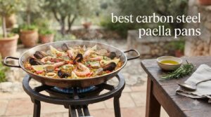 best carbon steel paella pans