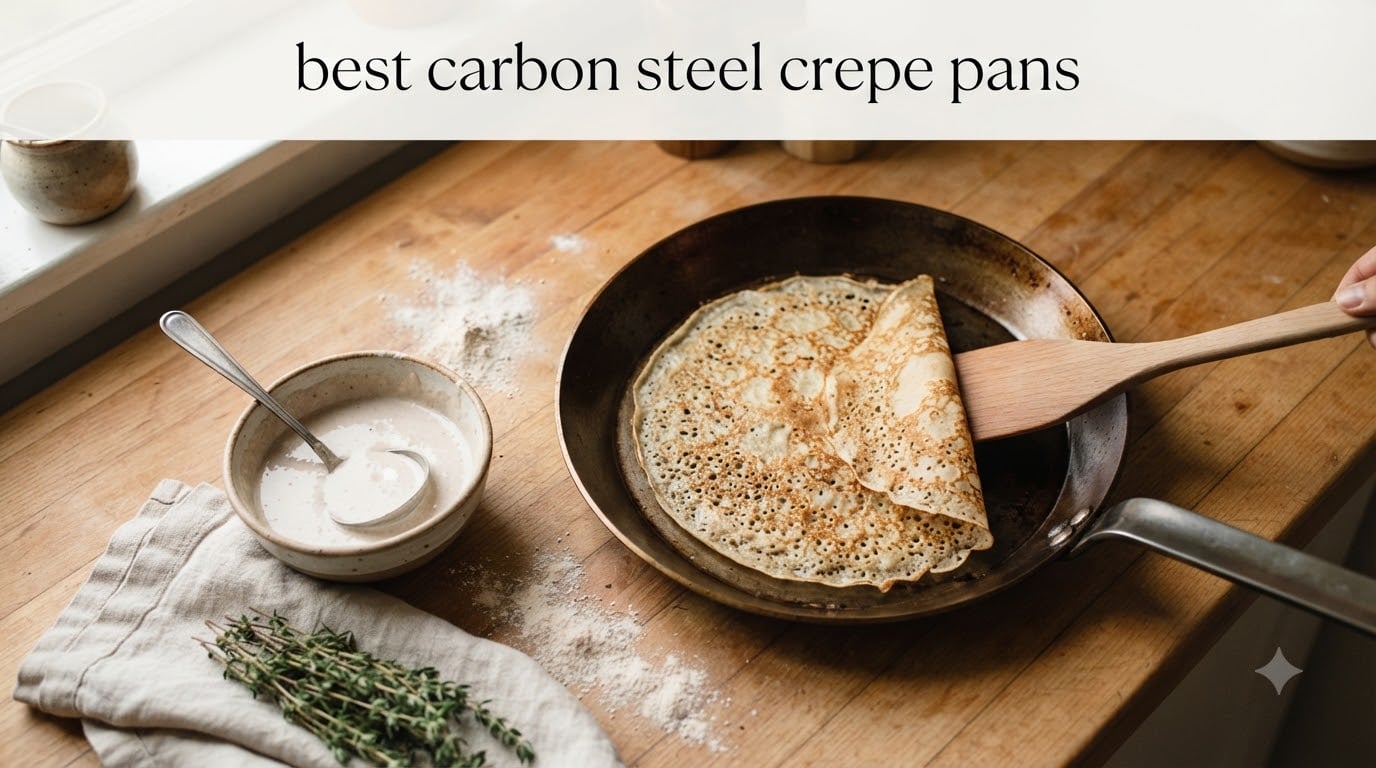 best carbon steel crepe pans