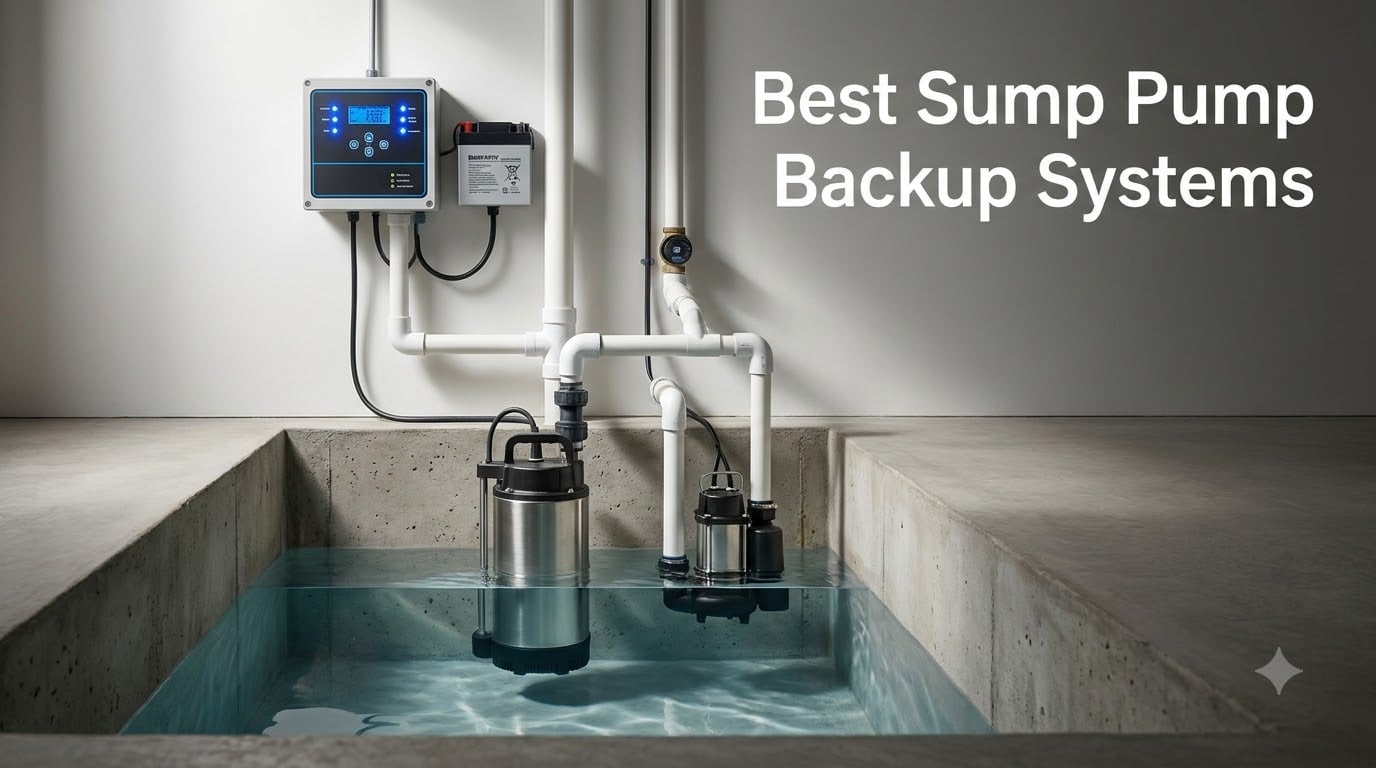 Best Sump Pump Backup Systems