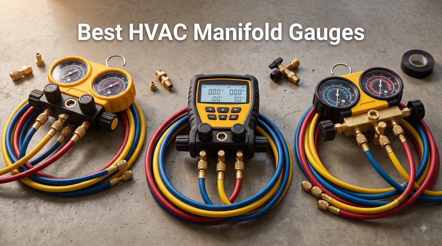 Best HVAC Manifold Gauges