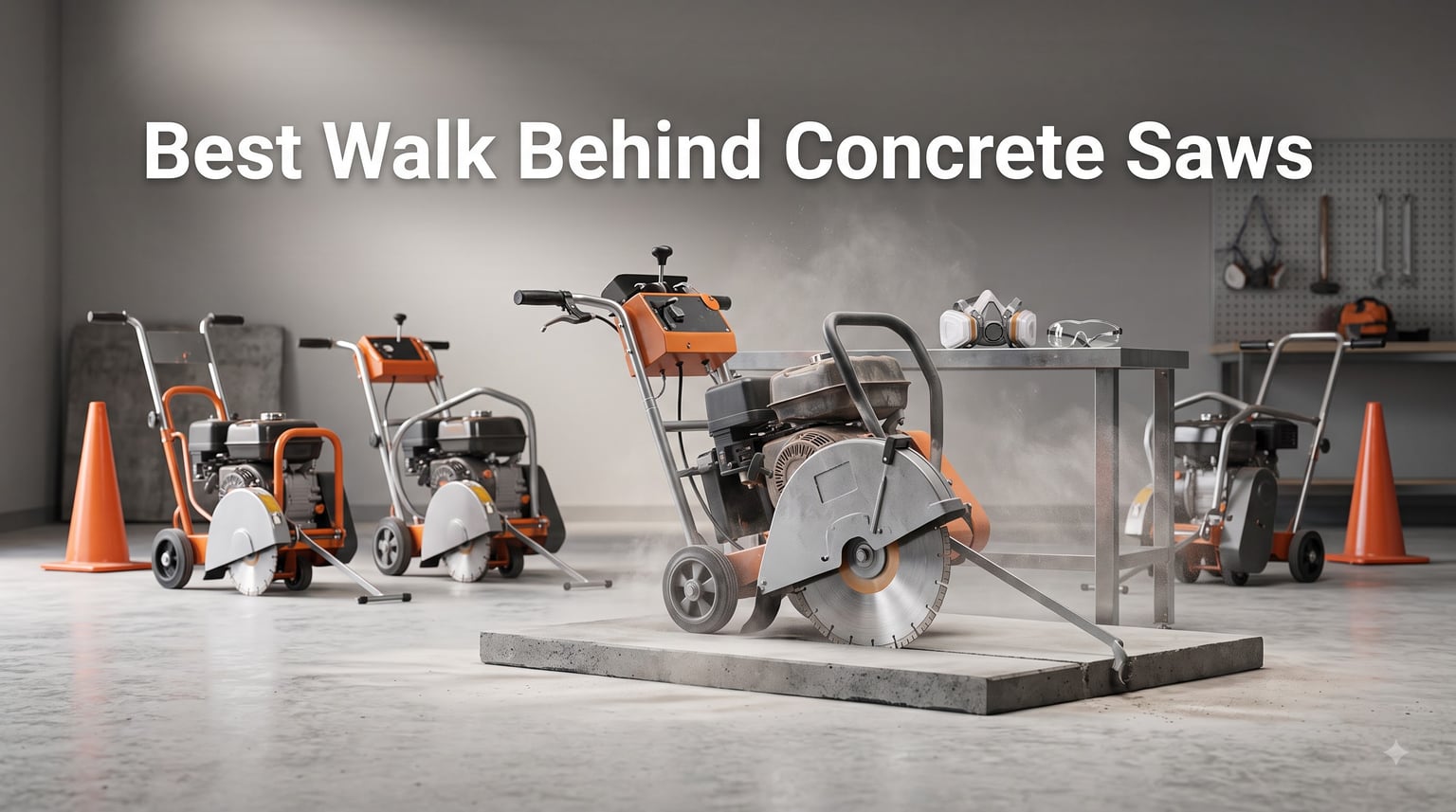 Best Walk Behind Concrete Saws