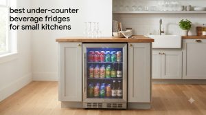 best under-counter beverage fridges for small kitchens