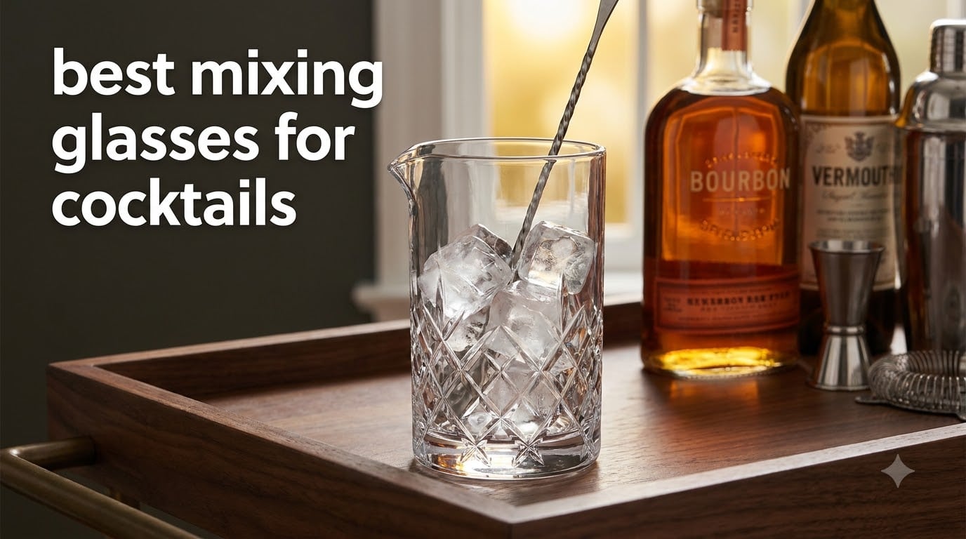best mixing glasses for cocktails