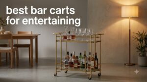 best bar carts for entertaining