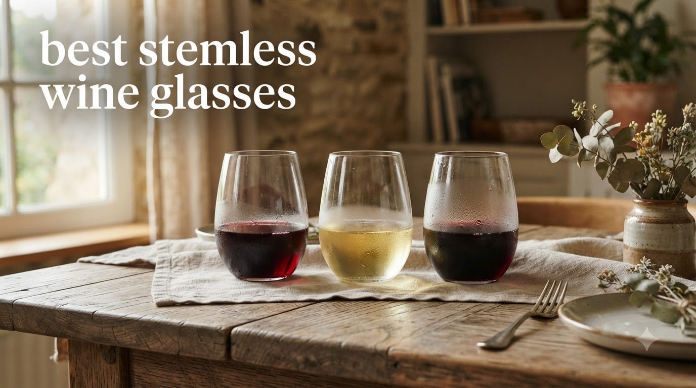 best stemless wine glasses
