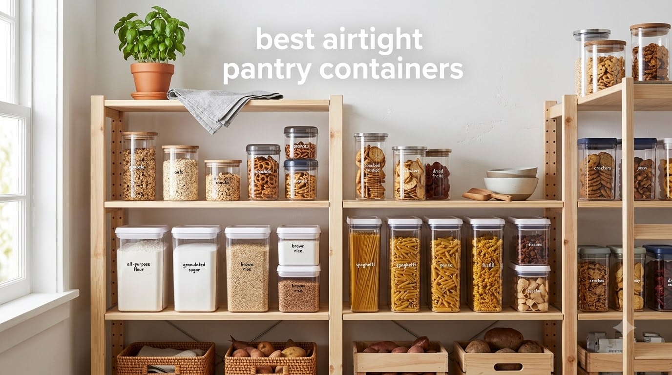 best airtight pantry containers