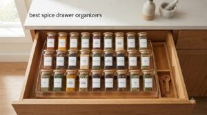 best spice drawer organizers