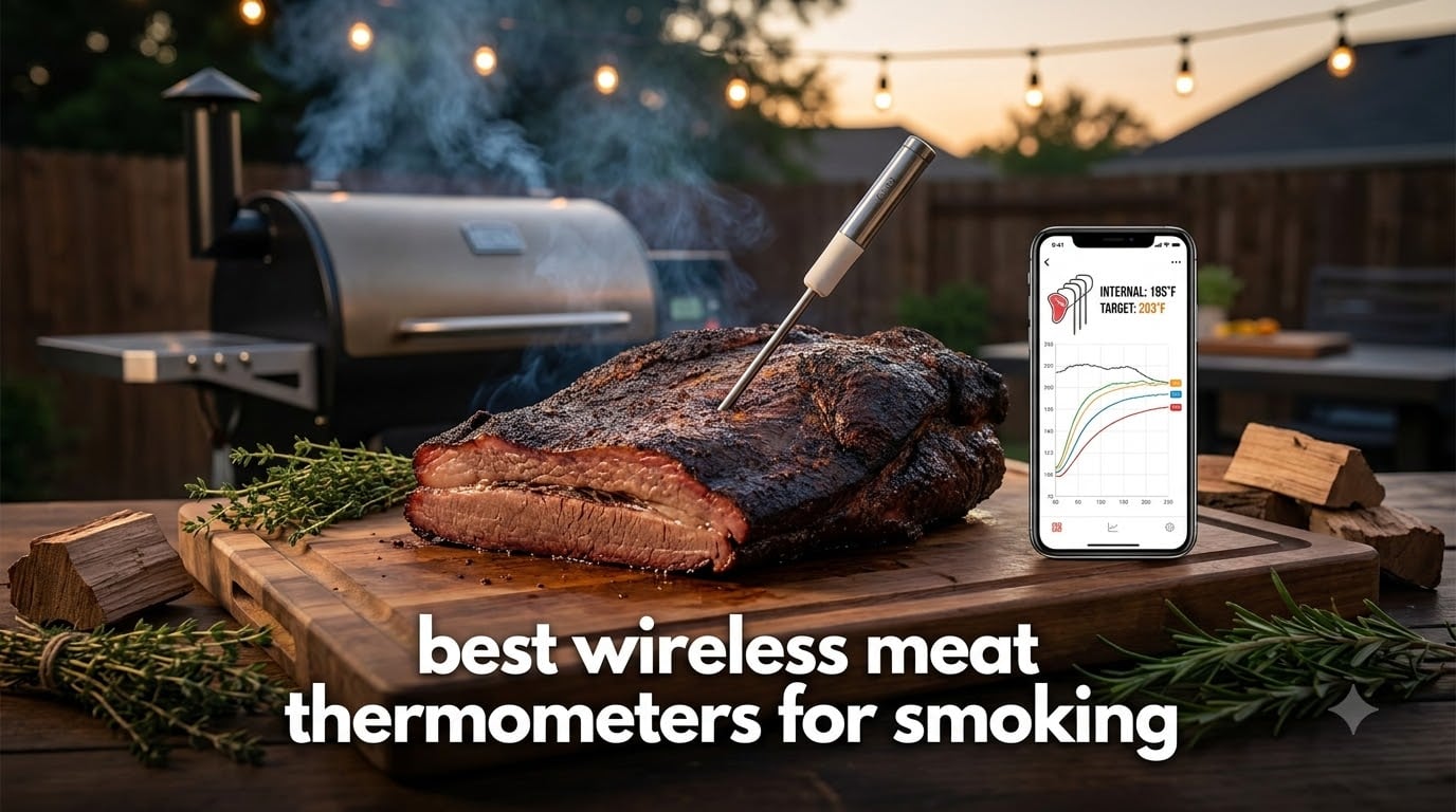 best wireless meat thermometers for smoking