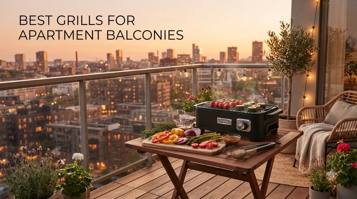 best grills for apartment balconies