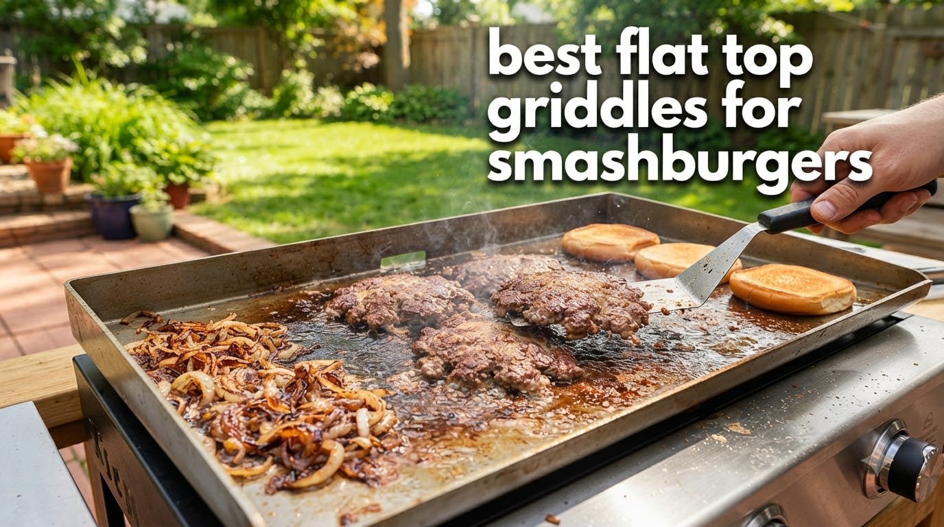 best flat top griddles for smashburgers