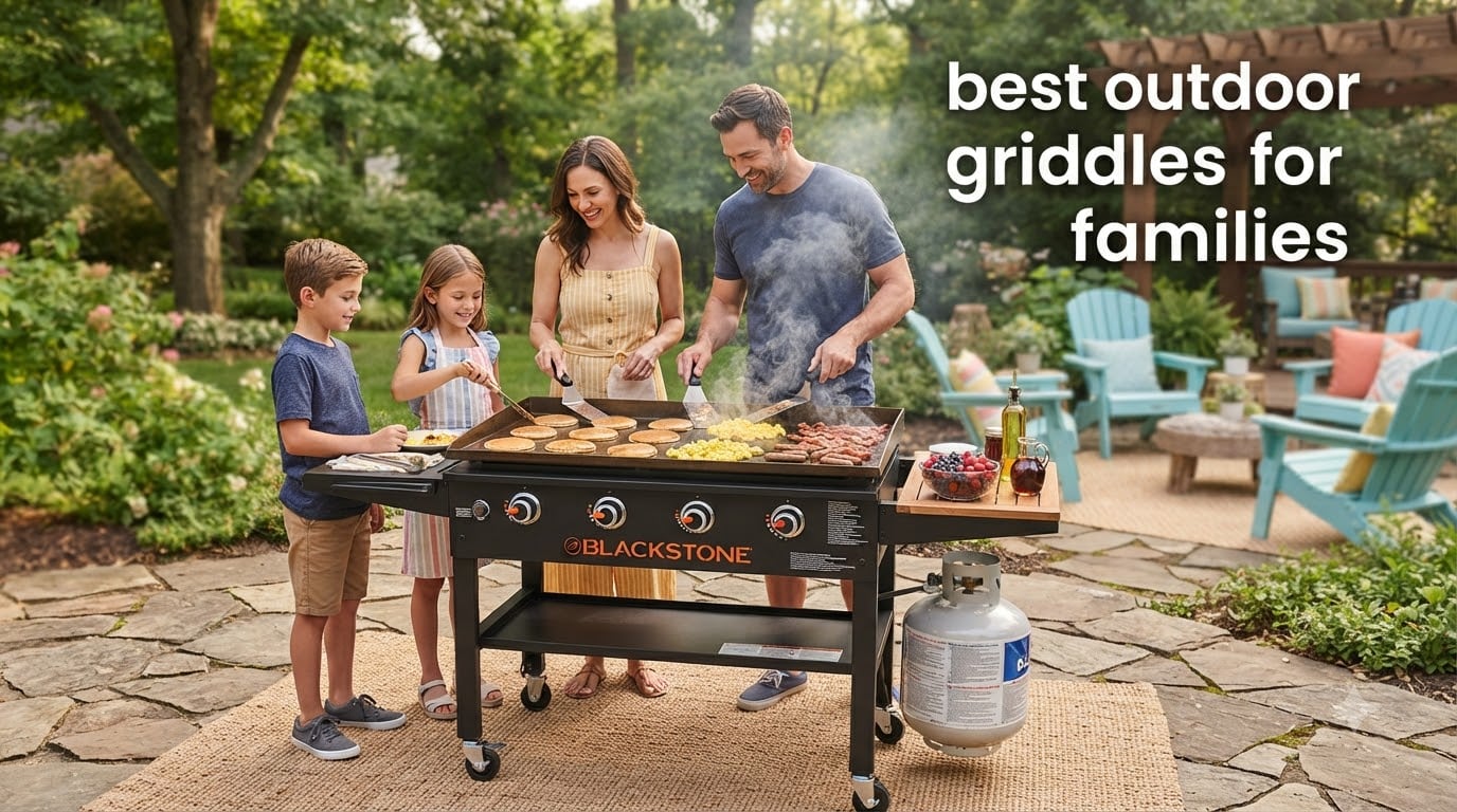 best outdoor griddles for families