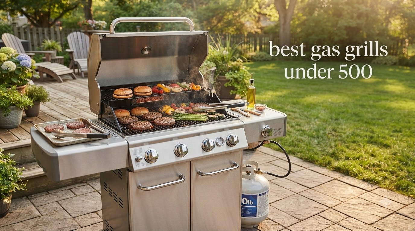 best gas grills under 500
