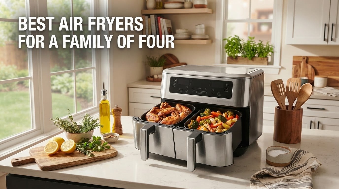 best air fryers for a family of four