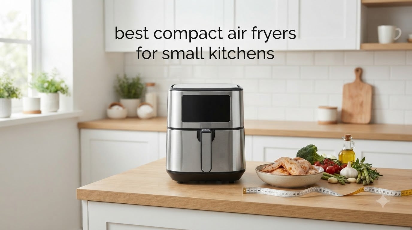 best compact air fryers for small kitchens