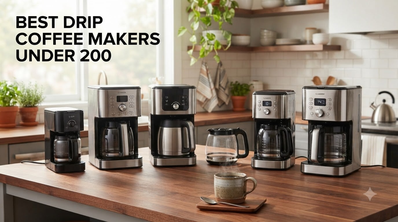best drip coffee makers under 200