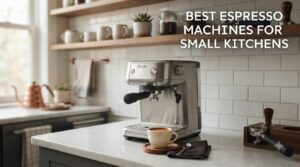 best espresso machines for small kitchens