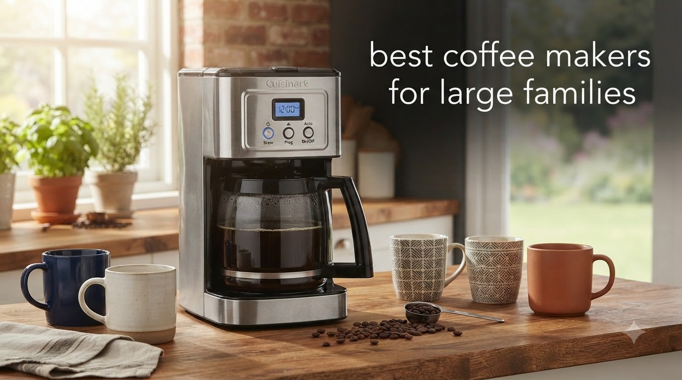 best coffee makers for large families