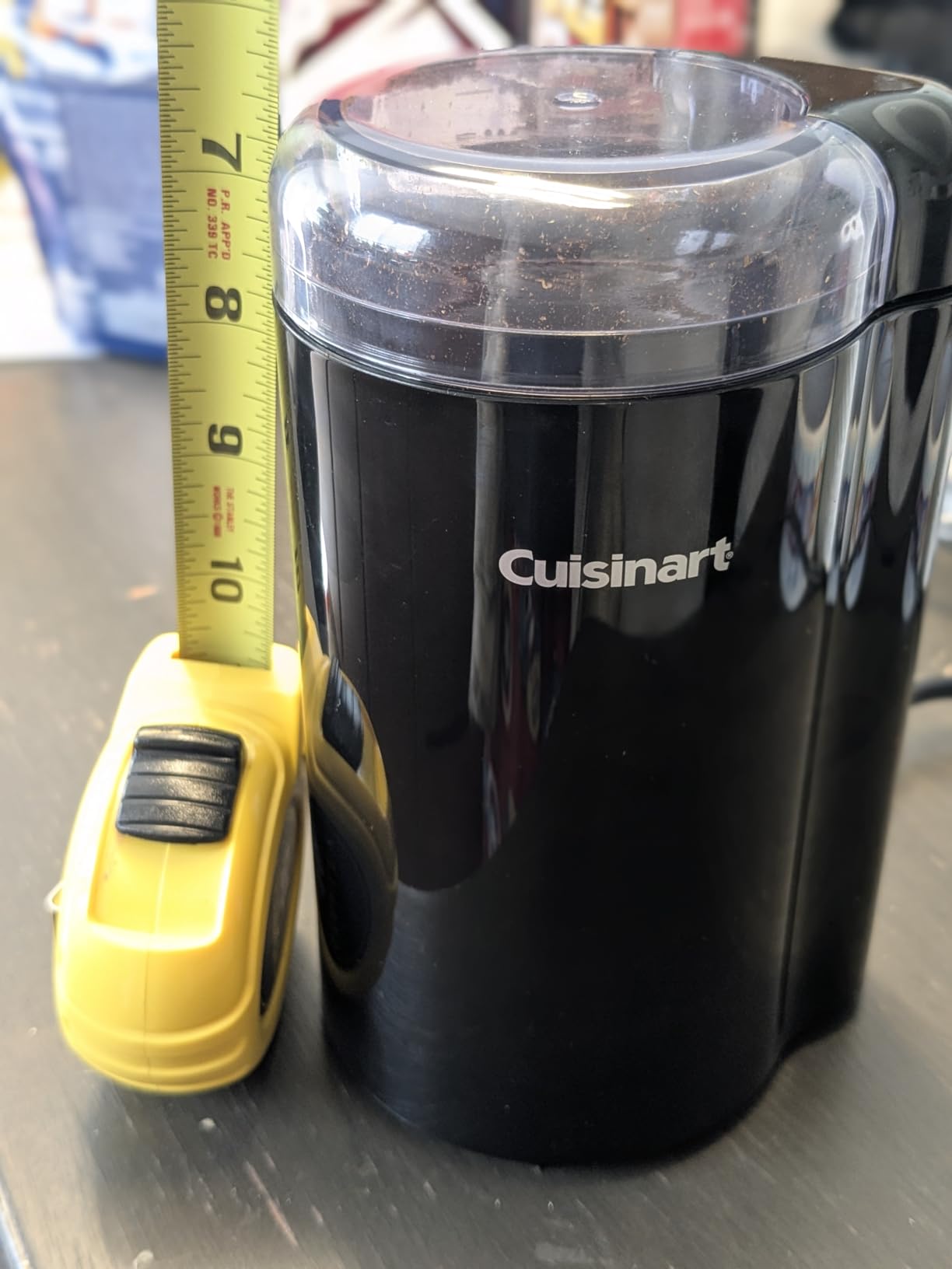 Cuisinart Coffee Grinder, One Touch Control Coffee Bean Grinder with Stainless Steel Bowl and Blades, 2.5 oz/70g Capacity Enough for 12 Cups, On/Off Switch with Safety Interlock, DCG-20N, White customer photo 1
