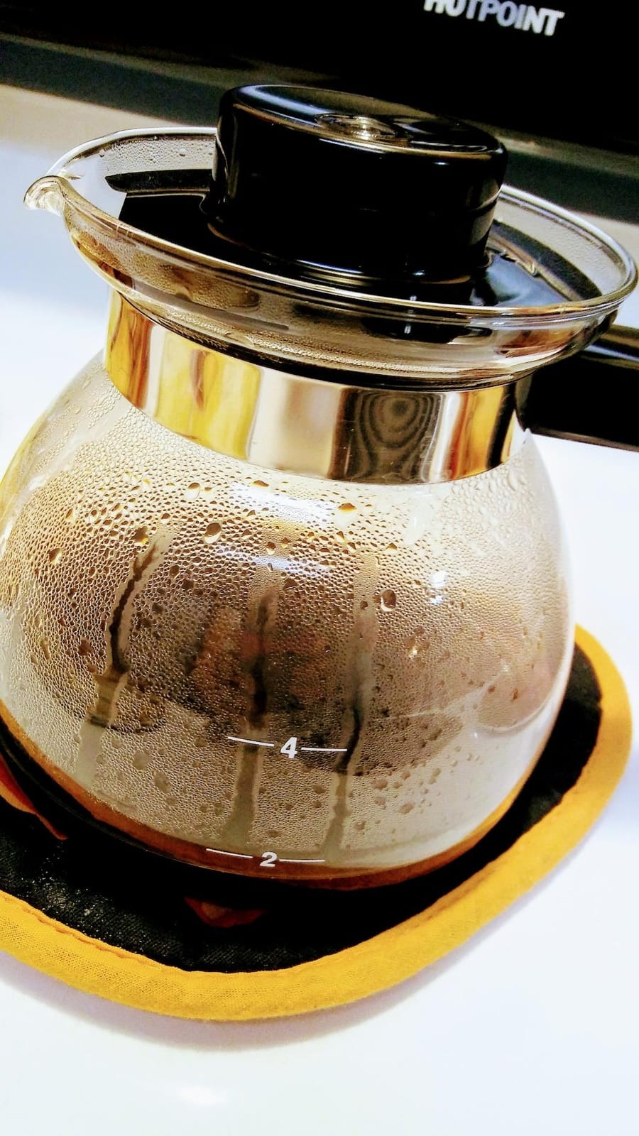 Melitta Pour-Over Coffee Brewer W/ Glass Carafe, Holds 6 - 6 Oz Cups, Black customer photo 1