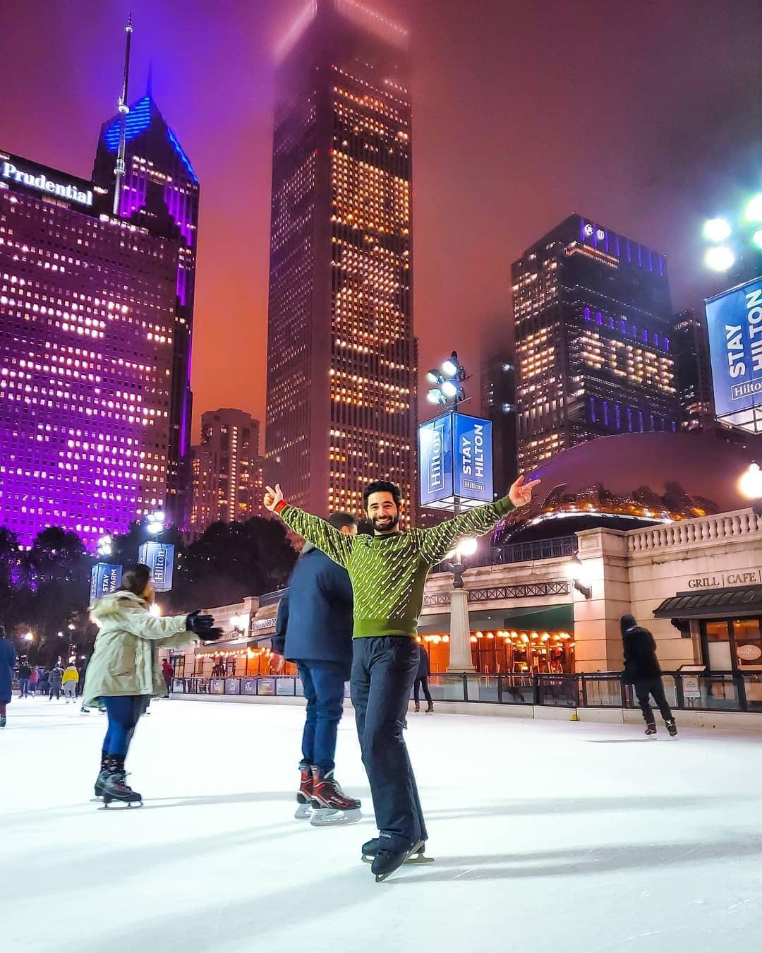 American Athletic Tricot Lined Men's Ice Skates - Recreational Figure Skates with Ankle Support, Padded Lining, Stainless Steel Blades - Suitable for Indoor & Outdoor Ice Skating customer photo 2