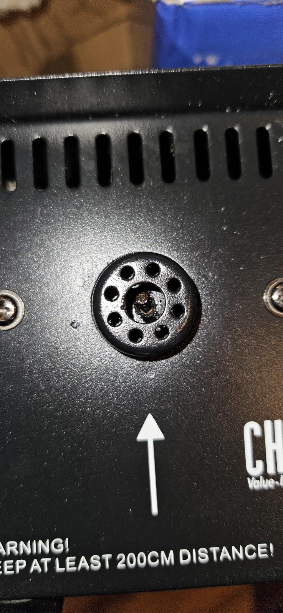 Chauvet Lighting Chauvet DJ 700 Hurricane Fog Machine, Black (H700) customer photo 2