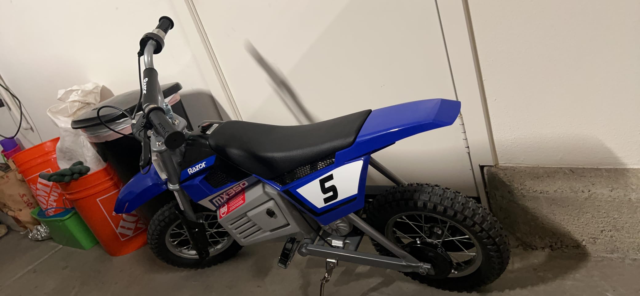 Dirt Rocket MX350 eBike | Electric Motorcycle | Iconic Wheeled Ride-On For Kids Age 8+ | High Torque, Rear Chain Drive | 350W/24V Motor | Up To 14 MPH, 30 Mins; 140 Lbs customer photo 1