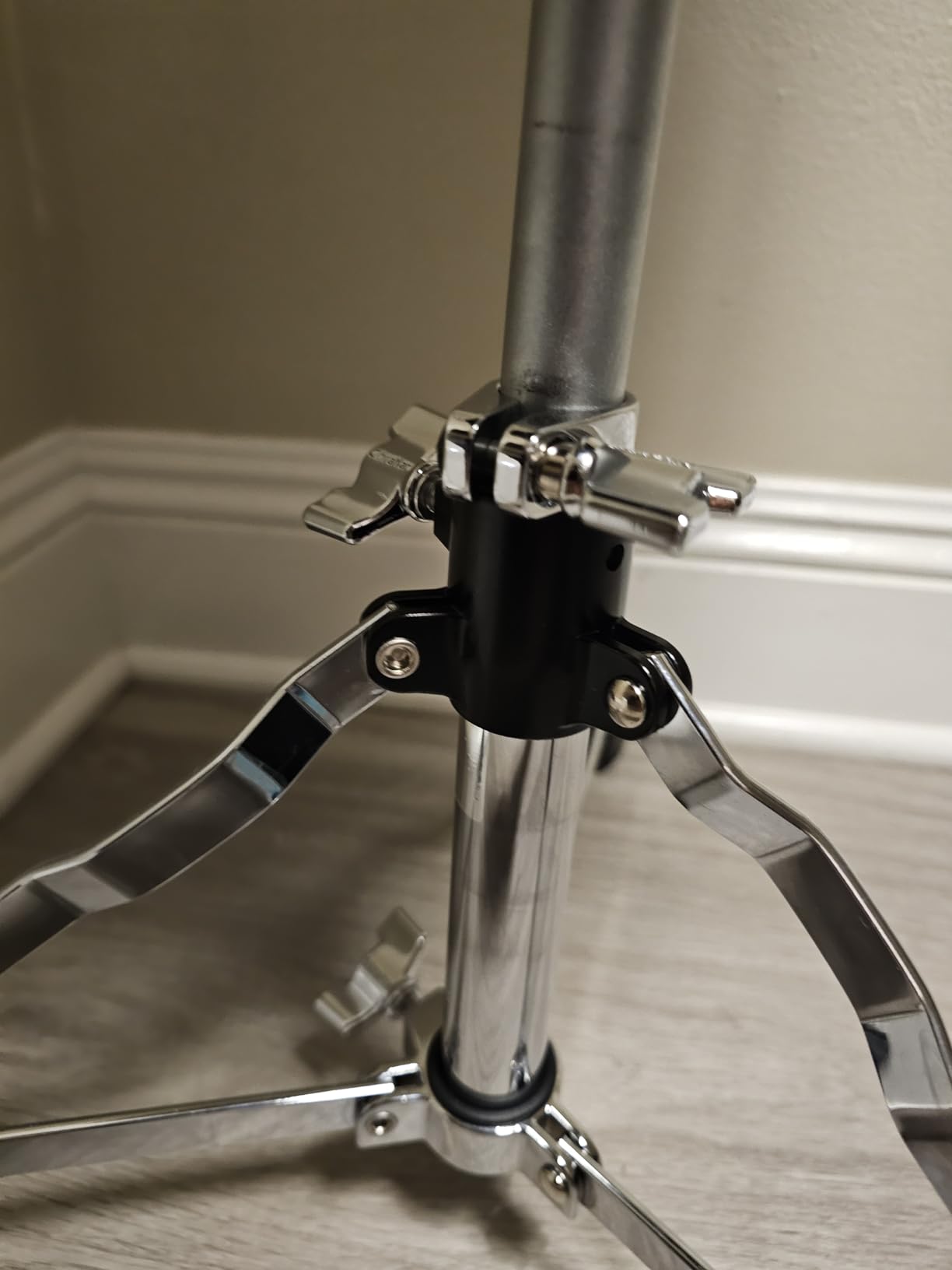Gibraltar Drum Throne with Adjustable Height, Round Seat, Double-Braced Stool (9608) customer photo 2