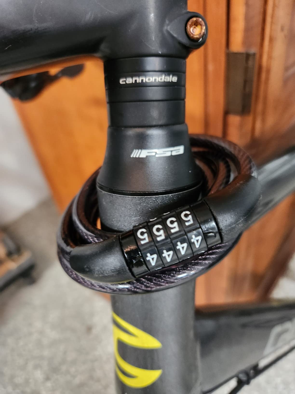 Master Lock Combination Cable Bike Lock 4-Foot Long Bicycle Lock, 8143D | Bike Lock Provides Anti-Theft Security For eBikes & Outdoor Equipment, Preset 4-digit Combination With Braided Steel Cable customer photo 2