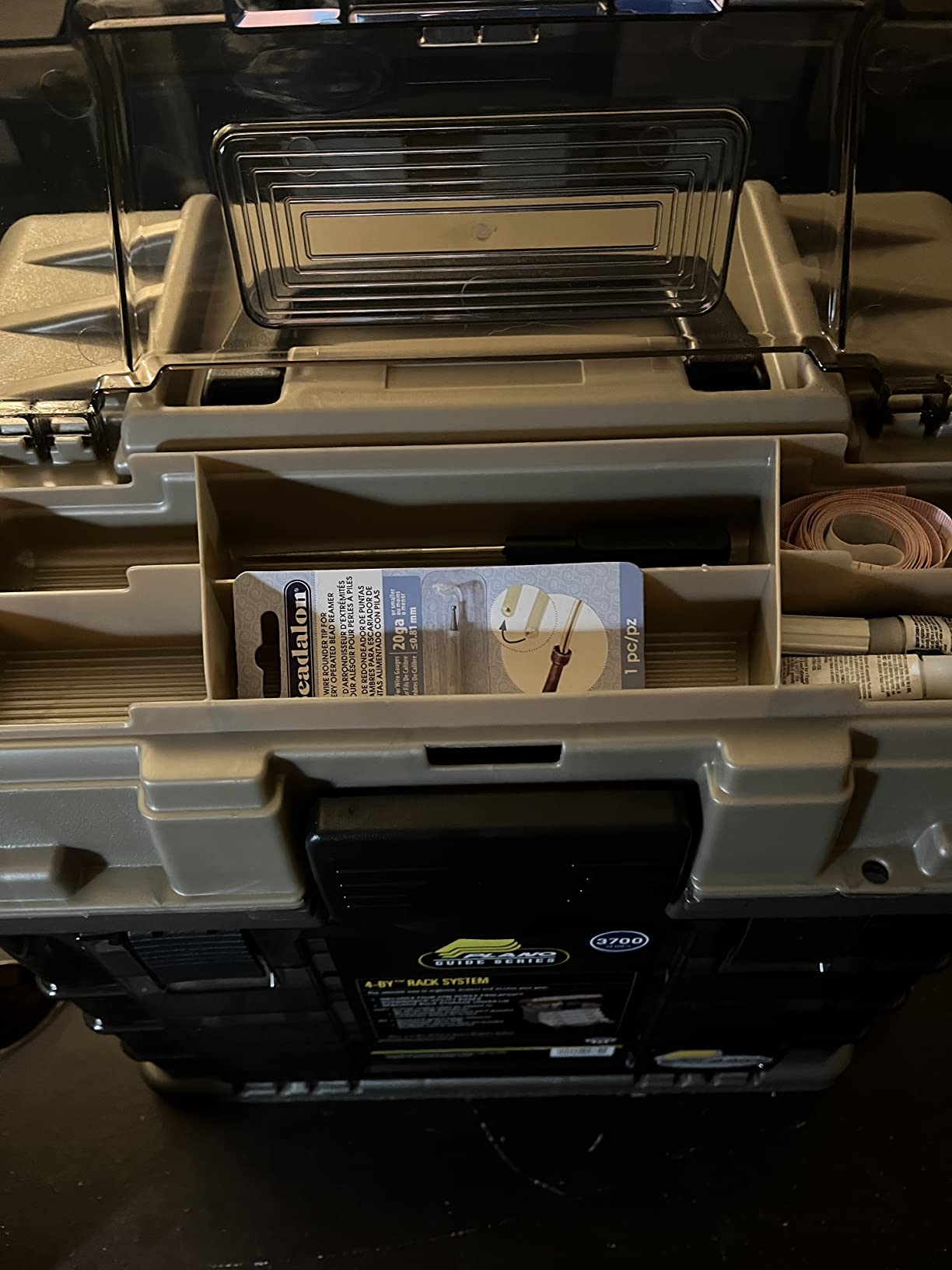 Plano Guide Series StowAway 4-By Rack System Tackle Box, Holds 4 3700 Utility Tackle Boxes customer photo 2