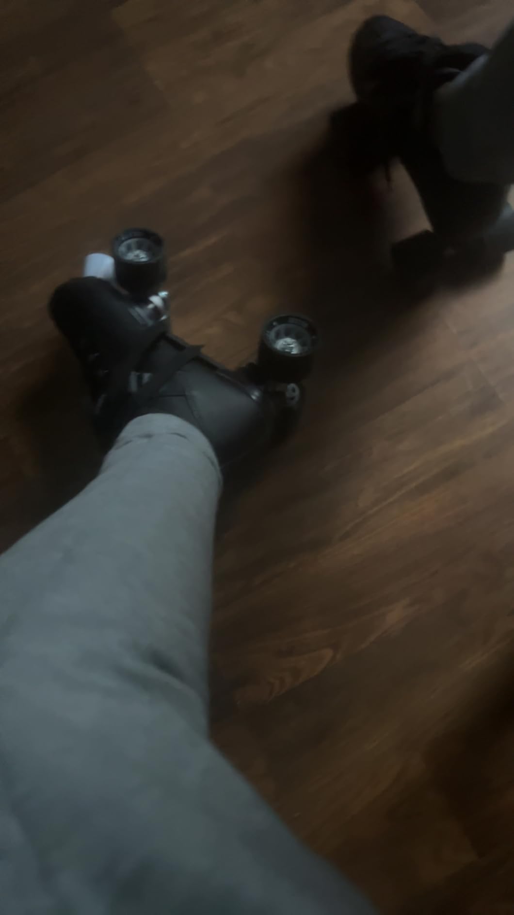 Chicago Skates Bullet Speed Roller Skates - Adjustable Quad Roller Skates with Front Stopper, 62mm Urethane Wheels, Low-Cut Ankle Boot customer photo 2