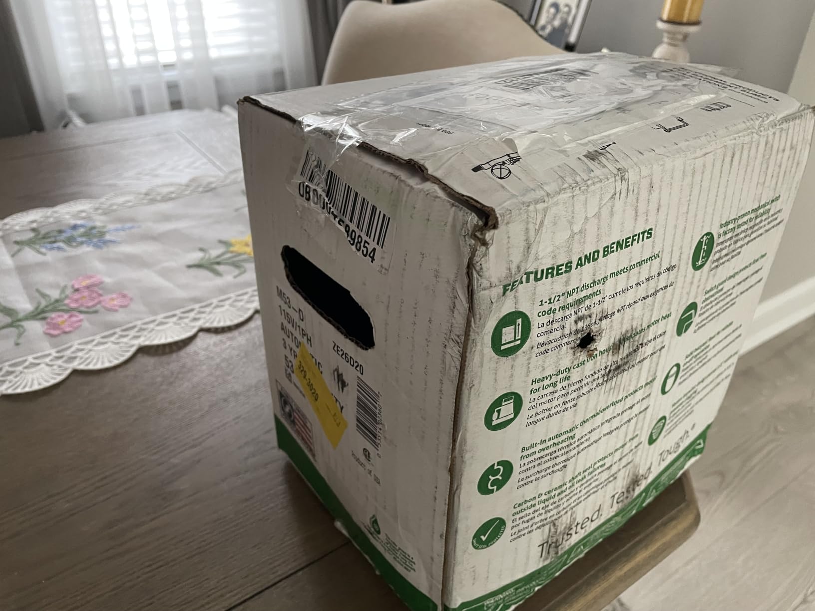 Zoeller M53 Mighty-mate Submersible Sump Pump, 1/3 Hp customer photo 2